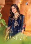 Af Dastoor Vol 4 Crepe Jacquard Kurti With Bottom Dupatta Catalog
